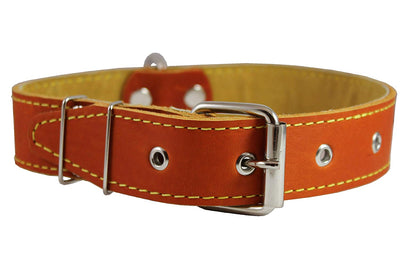 Real Thick Leather Dog Collar 16