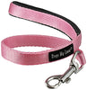 Short Dog Leash Padded Handle Wide Nylon Traffic Lead 22" Long Pink