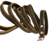 Genuine Thick Leather Classic Dog Leash 1/2" Wide 6 Ft, Small Breeds