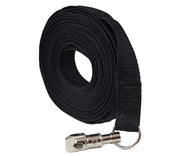 Dog Leash 1" Wide Nylon 30 Feet Long for Training Swivel Locking Snap