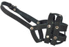 Real Leather Dog Basket Muzzle #0 Black - Spaniel, Poodle, Schnauzer (Circumf 8.5", Snout Length 2")