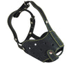 Real Leather Cage Basket Secure Dog Muzzle - Great Dane, Bernard, Mastiff(Circumf 17", Snout 5")