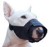 Nylon Dog Muzzle Adjustable Black