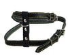 Real Leather Feline Harness, 12"-15" Chest size, 3/8" Wide, Small to Medium Cats
