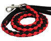Dogs My Love 3/4" Wide Braided Rope Leash 4ft Long