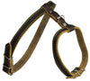 Real Leather Feline Harness, 16"-18.5" Chest, 1/2" Wide, Medium to Large Cats