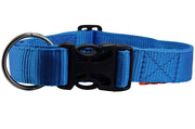 Heavy Duty Adjustable Nylon Dog Collar 1.25" Wide. Fits 15"-25" Neck Large