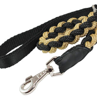 Dogs My Love 1" Wide Braided Rope Short Leash 32" Long Large