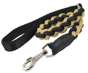 Dogs My Love 1" Wide Braided Rope Short Leash 32" Long Large