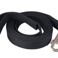 Dog Leash 1" Wide Cotton Web 10 Feet Long for Training Swivel Locking Snap, Pitt Bull, Cane Corso