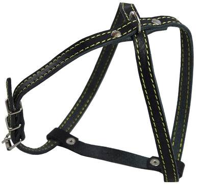 Real Leather Dog Harness, 15