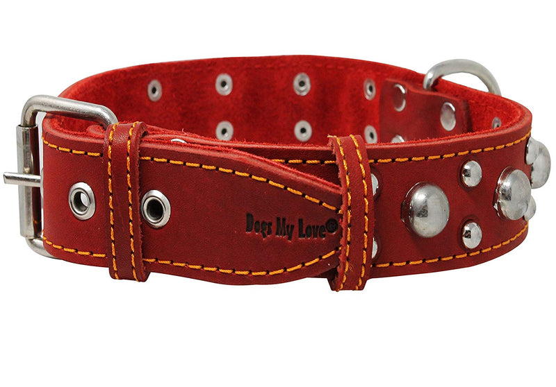 Pin by Asia on Ruff  Studded leather, Black leather collar, Leather dog  collars