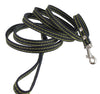 Genuine Leather Dog Leash 1/2" Wide 6 Ft, Small Breeds