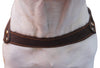 Genuine Brown Leather Dog Pulling Walking Harness Medium to Large. 25.5"-31" Chest, 1.5" Straps
