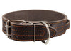 Dogs My Love Brown Genuine Leather 27"x1.75" Wide Handle Collar Fits 20"-24" Neck X-Large