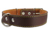 Real Thick Leather Dog Collar 16"-22" Neck Size, 1.5" Wide, Bullterrier, Pitbull