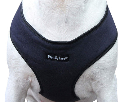 Dogs My Love Soft Vest Harness for Dogs and Puppies 6 sizes Blue