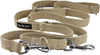 1" Wide Cotton Web 6-Way European Multi-functional Dog Leash, Adjustable Lead 45"-78" Long, Large