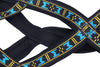 Weight Pulling Sledding Dog Harness X-back Style Black Medium, 19.5" Neck Circumference