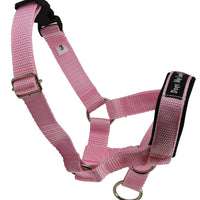 Dog Head Collar Halter Pink 5 Sizes