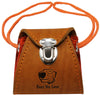 Genuine Leather Training Treat Bag Waist Attachment Pouch and Belt Loop