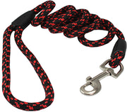 4ft Nylon Rope Leash 3/8" Diameter for Medium Dogs