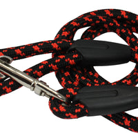 4ft Nylon Rope Leash 3/8" Diameter for Medium Dogs