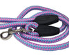 4ft Nylon Rope Leash 1/2" Diameter for Medium to Large Dogs