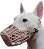 Dogs My Love Plastic Dog Basket Muzzle Beige 7 Sizes
